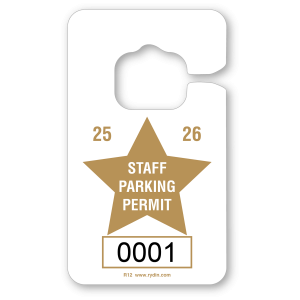 R-12 Vertical Hang Tag