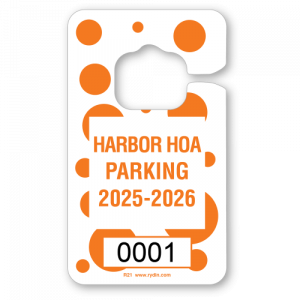 R-21 Vertical Hang Tag