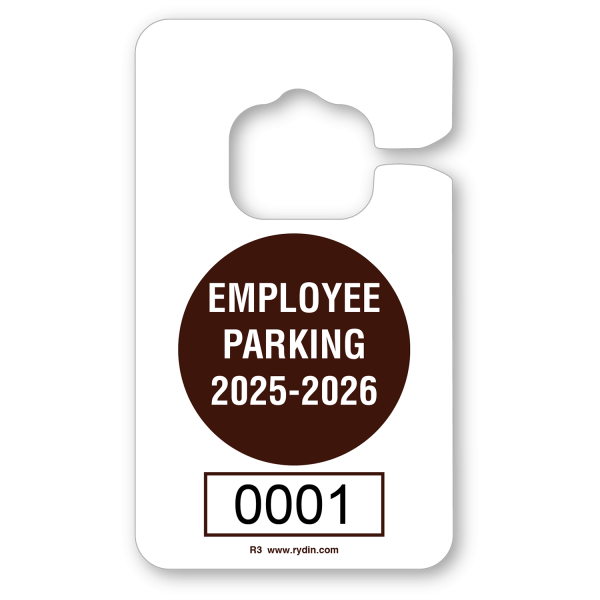 R-03 Vertical Hang Tag