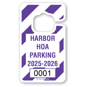 R-06 Vertical Hang Tag