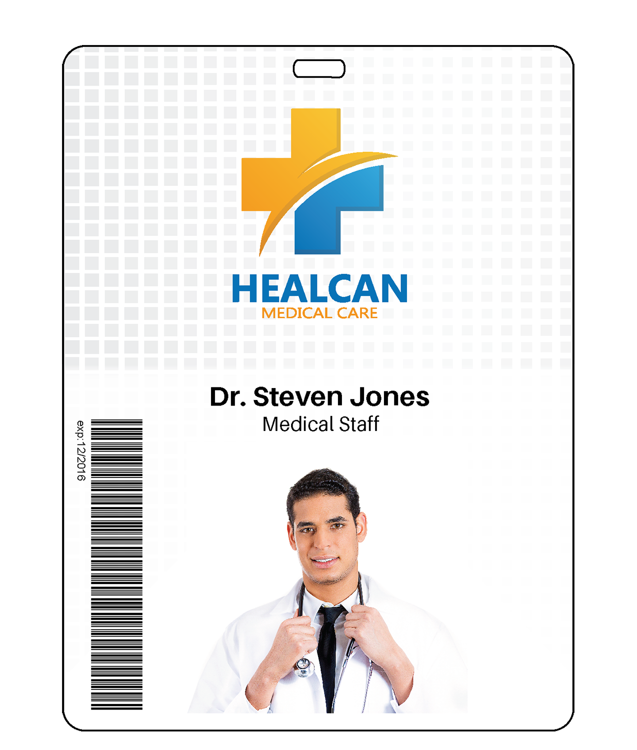 Employee Name Badge Template