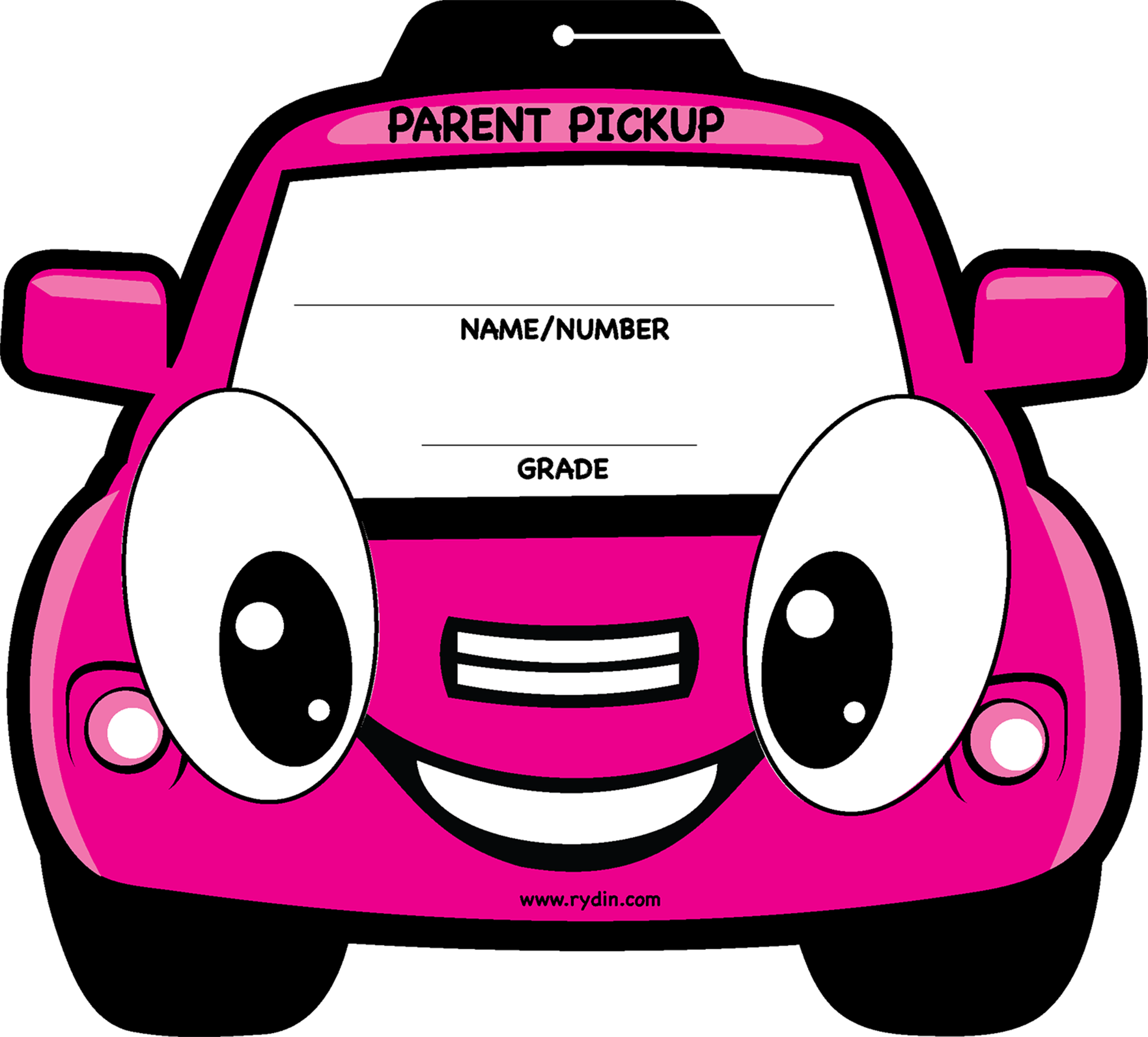 Free Printable Car Rider Tags For Schools