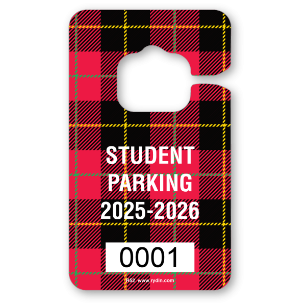 R-52 Vertical Hang Tag