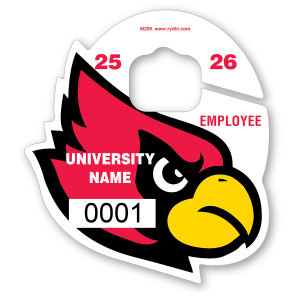 M-200 Cardinal Mascot Hang Tag