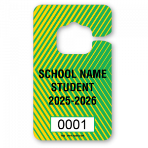 R-55 Vertical Name Tag