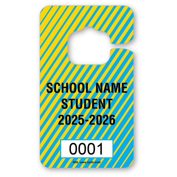 R-56 Vertical Name Tag