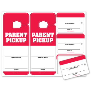 PPL-01 Stock Red Parent Pickup Sheet