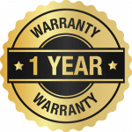 1 Year Warranty Badge