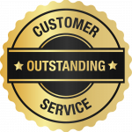 Outstanding Customer Service Badge