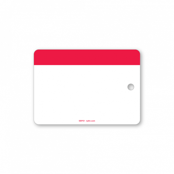 Student Pickup Backpack Tag Red