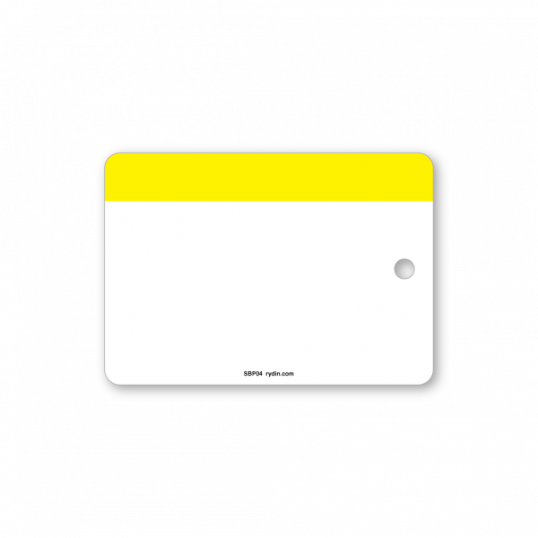 Student Pickup Backpack Tag Yellow