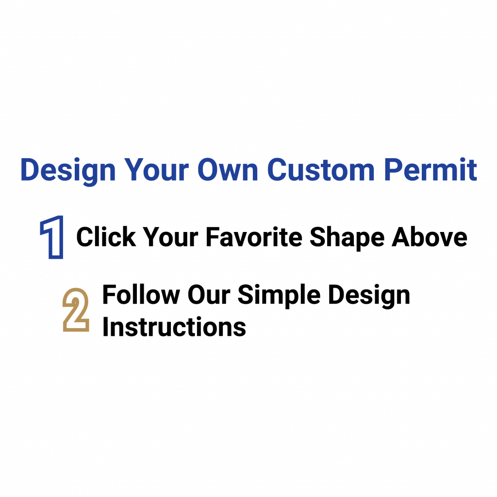 Design Your Own Permit Instructgions