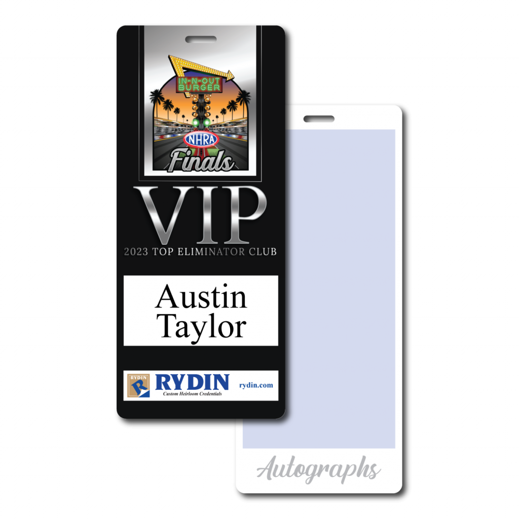 VIP Heirloom Credentials