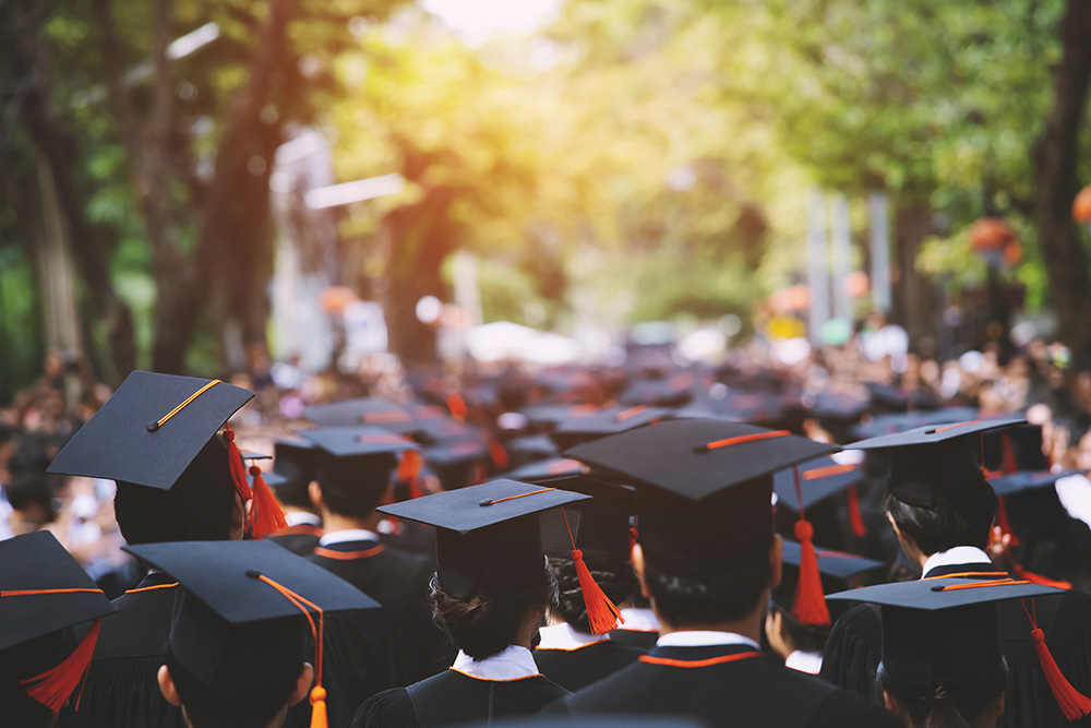 Custom Graduation Tickets at a Graduation Event
