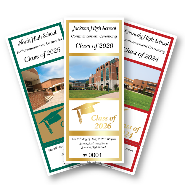 Custom Graduation Tickets Group