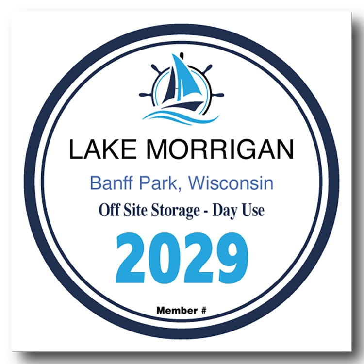 Off-site storage marina waterway access permit