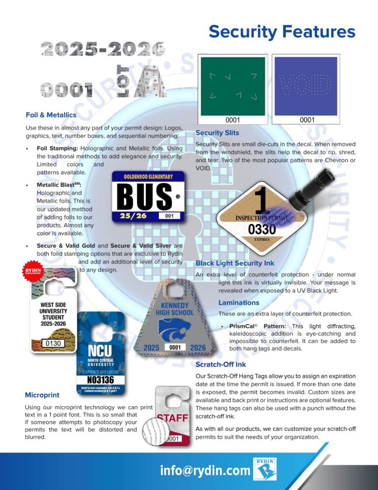 Rydin_Security_Features_Sheet