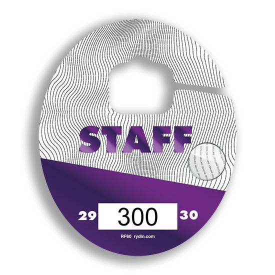 Microprint Parking Permit Hang tag with Security Feature Hologram and Metallic Blast in Parking Industry Acronym Blog