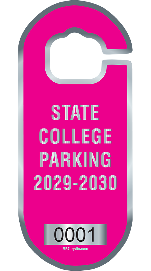 Reflective Hang Tag in Parking Industry Acronym Blog
